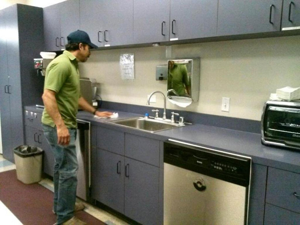 Cleaning Counter